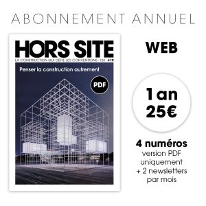 Abonnement annuel Web - 4 numéros / an