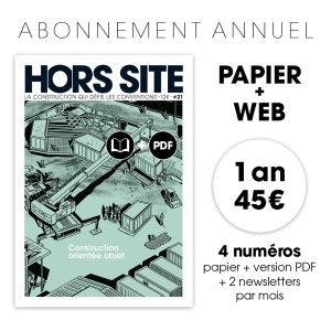Abonnement annuel Papier + Web - 4 numéros / an