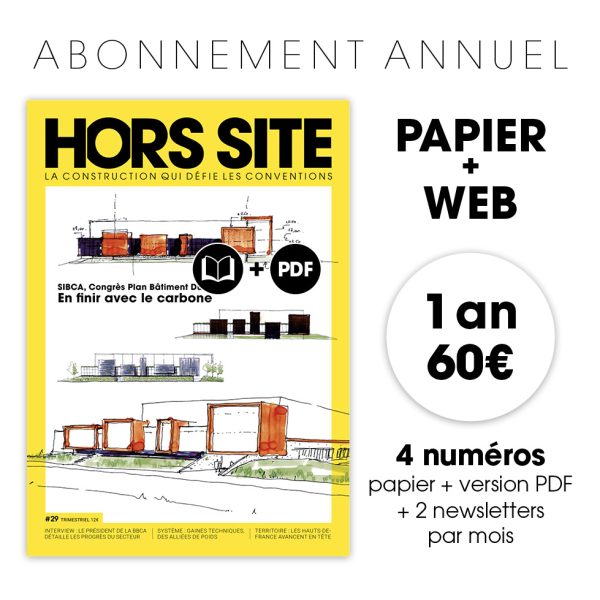 Abonnement annuel Papier + Web - 4 numéros / an