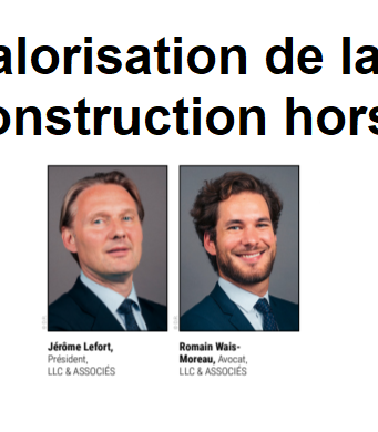 Valorisation de la data & construction hors-site