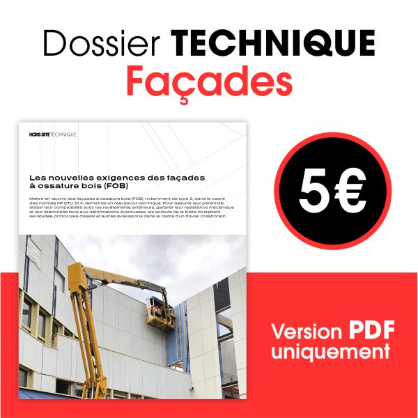 Dossier technique - Façades à ossature bois