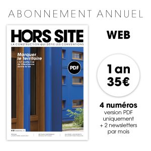 Abonnement annuel Web - 4 numéros