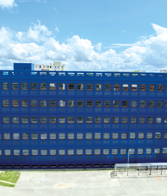 le bleu comme un étendard