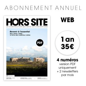 Abonnement annuel Web - 4 numéros