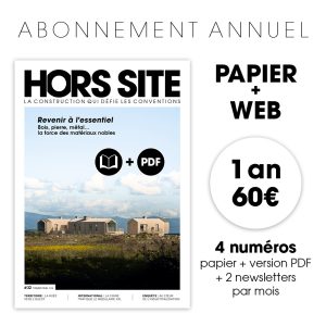 Abonnement annuel Papier + Web - 4 numéros